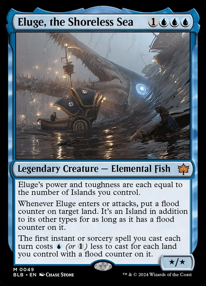 Eluge  the Shoreless Sea (Bloomburrow)