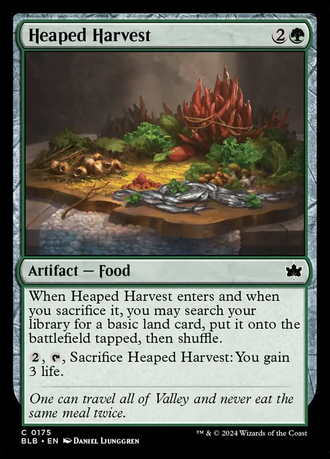 Heaped Harvest (Bloomburrow)