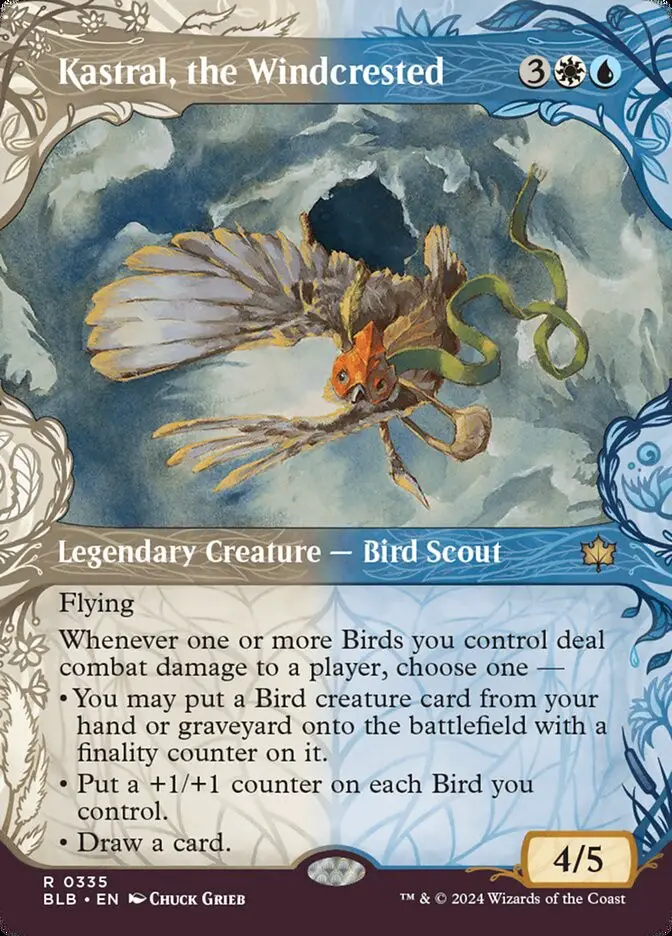 Kastral  the Windcrested (Bloomburrow)