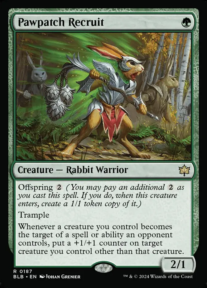 Pawpatch Recruit (Bloomburrow)