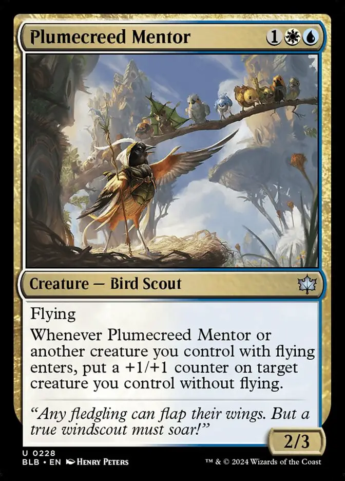 Plumecreed Mentor (Bloomburrow)