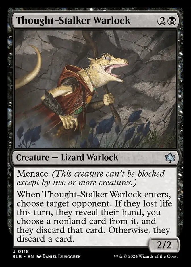 Thought Stalker Warlock (Bloomburrow)