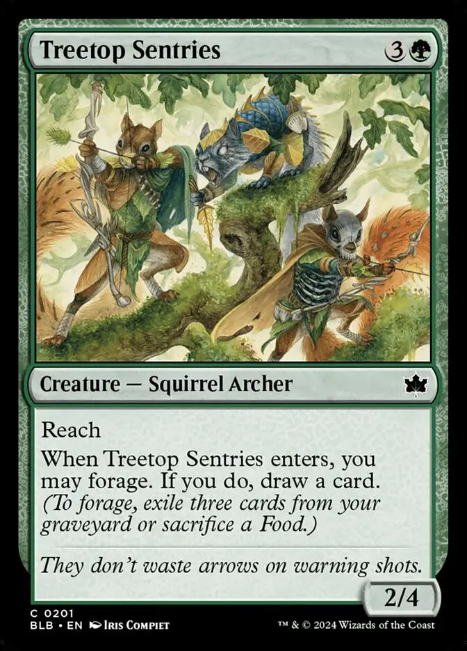Treetop Sentries (Bloomburrow)