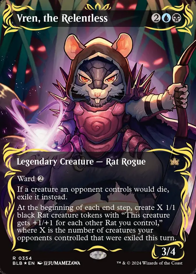Vren  the Relentless (Bloomburrow)