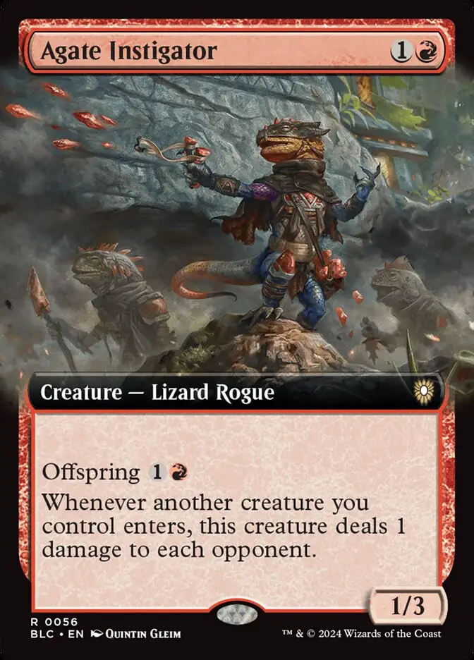 Agate Instigator (Bloomburrow Commander)