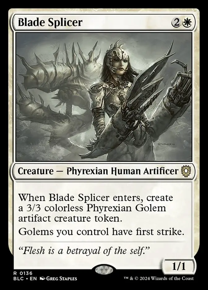 Blade Splicer (Bloomburrow Commander)