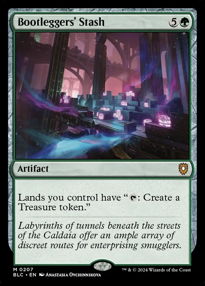 Bootleggers  Stash (Bloomburrow Commander)