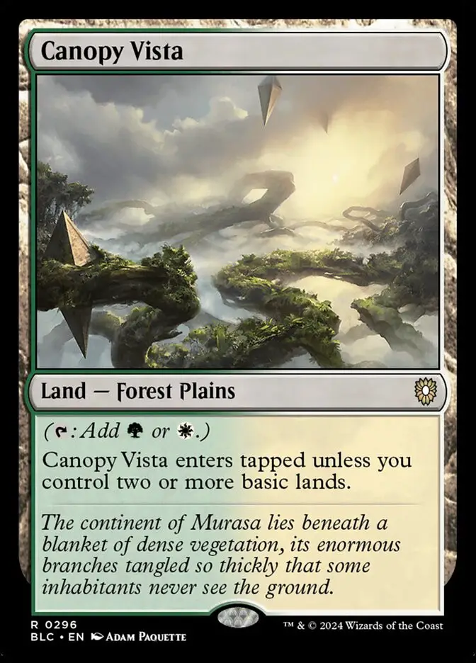 Canopy Vista (Bloomburrow Commander)