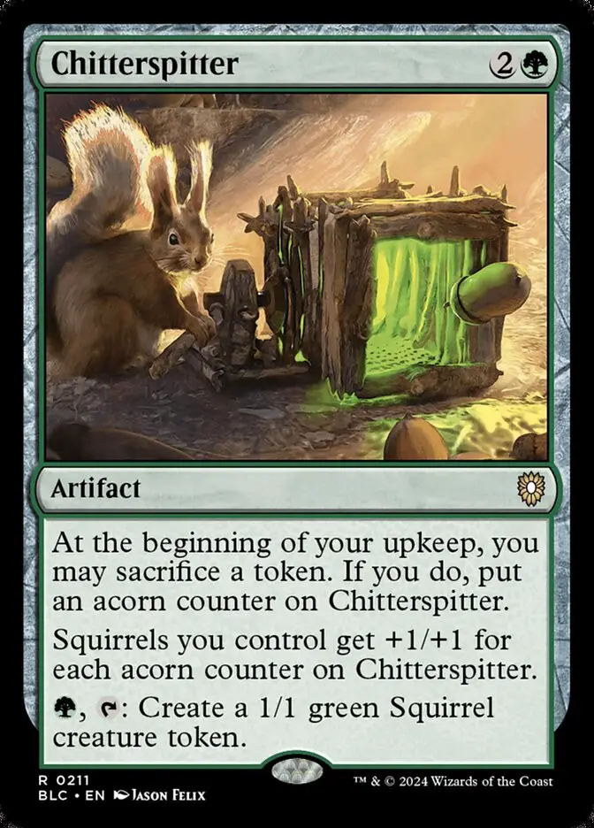 Chitterspitter (Bloomburrow Commander)