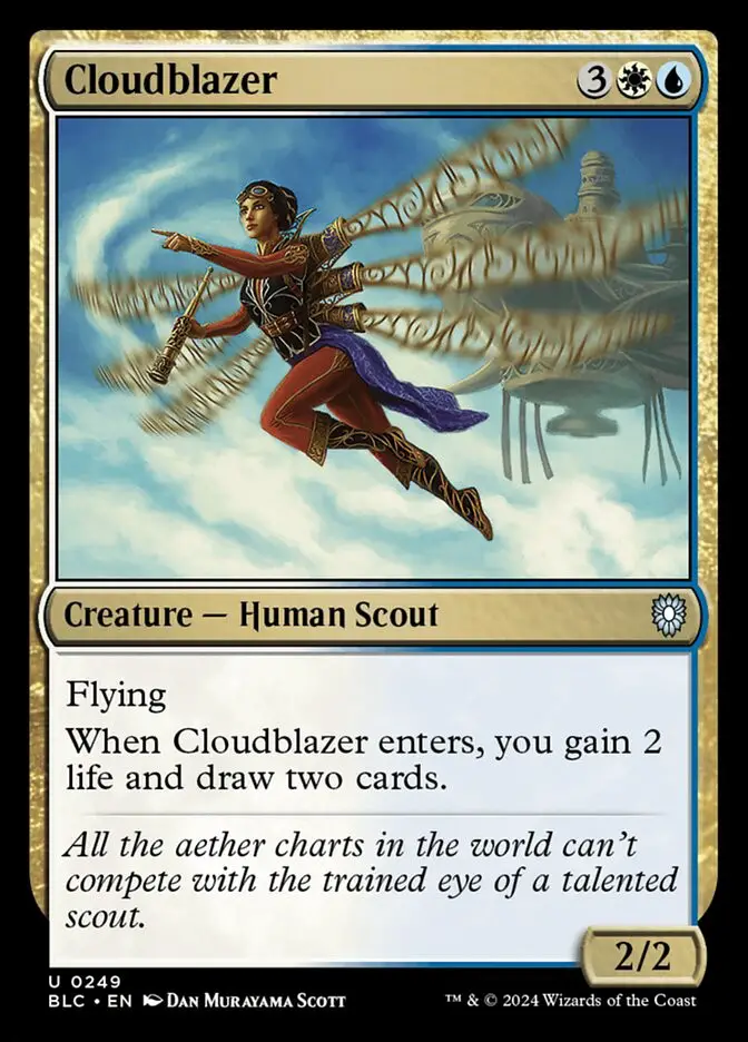 Cloudblazer (Bloomburrow Commander)