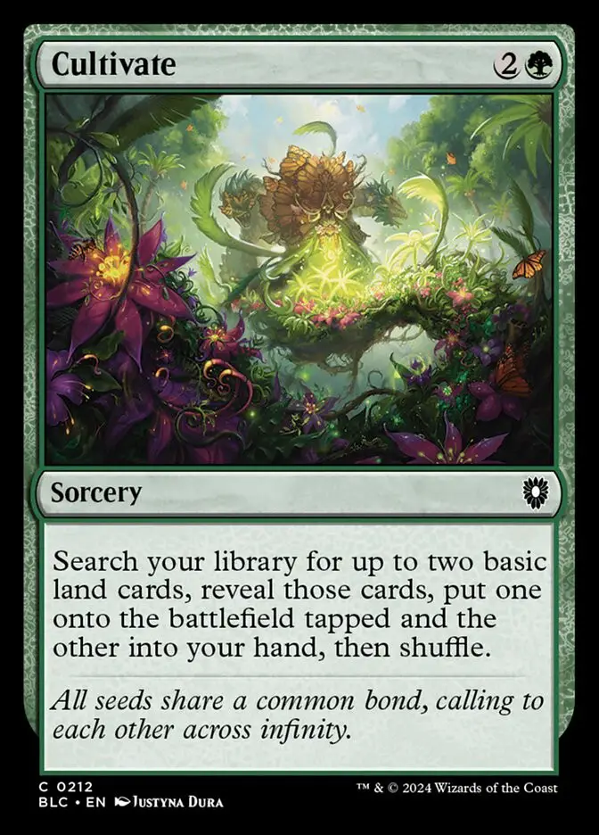 Cultivate (Bloomburrow Commander)