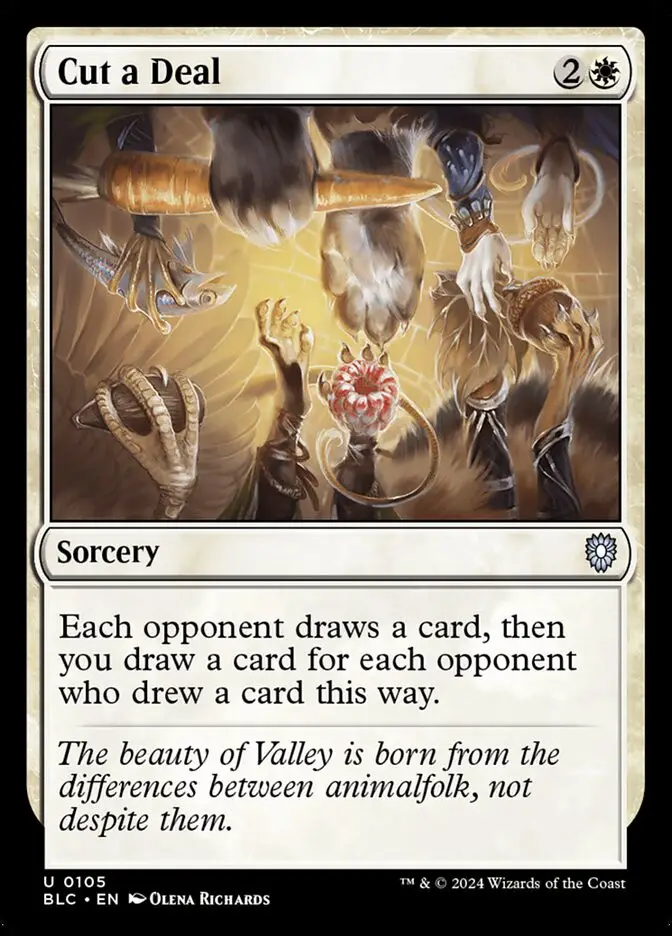 Cut a Deal (Bloomburrow Commander)