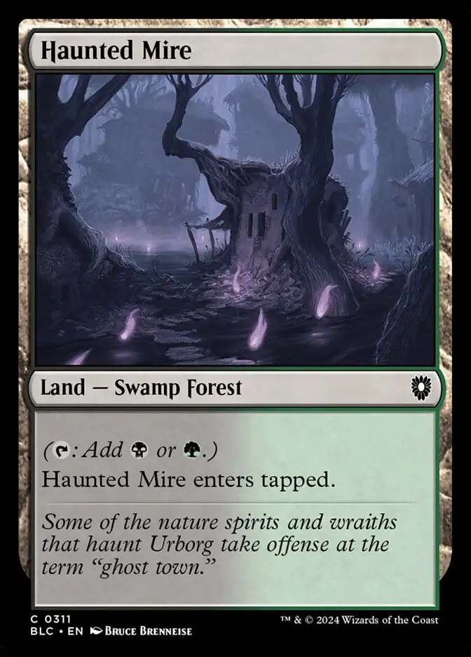 Haunted Mire (Bloomburrow Commander)