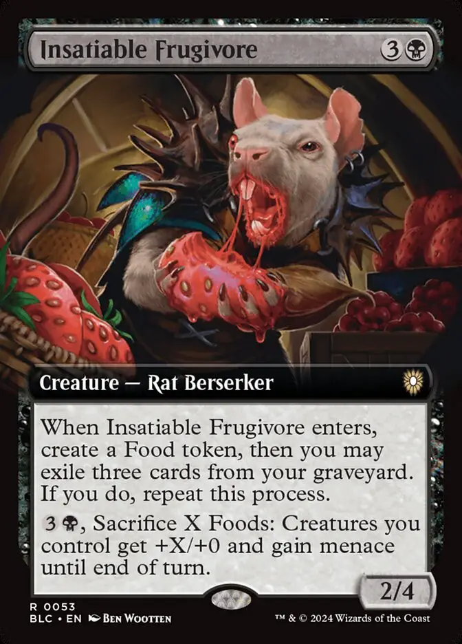 Insatiable Frugivore (Bloomburrow Commander)