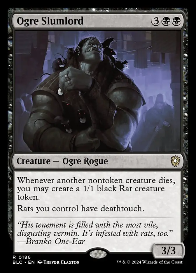 Ogre Slumlord (Bloomburrow Commander)