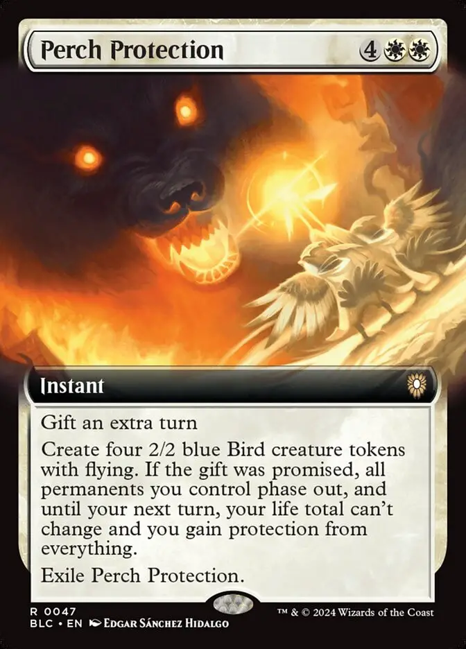 Perch Protection (Bloomburrow Commander)