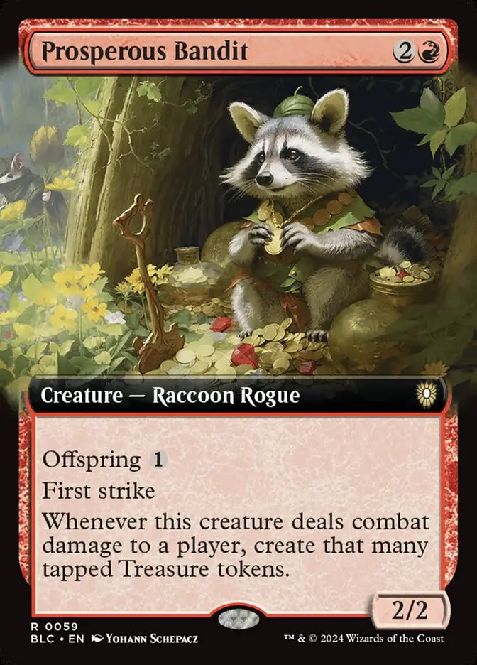 Prosperous Bandit (Bloomburrow Commander)