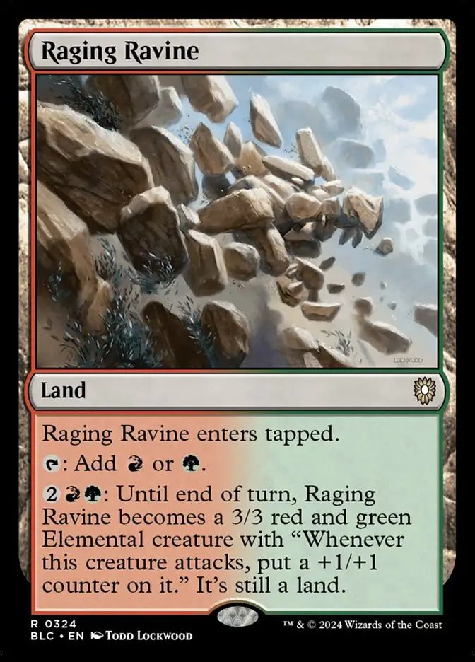 Raging Ravine (Bloomburrow Commander)