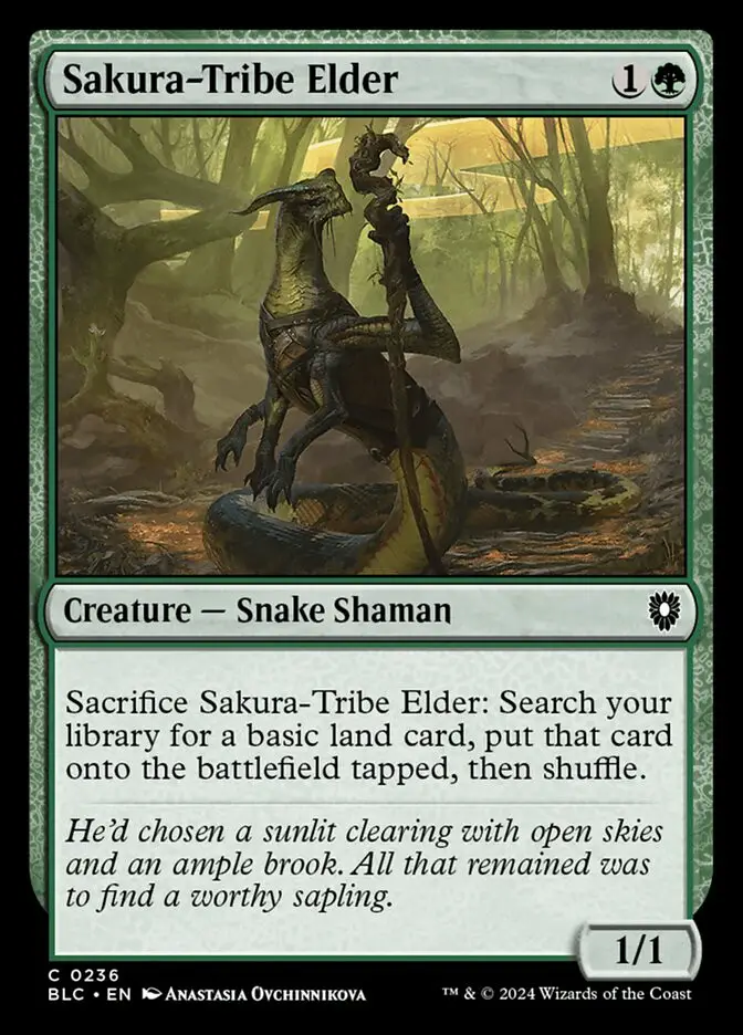 Sakura Tribe Elder (Bloomburrow Commander)