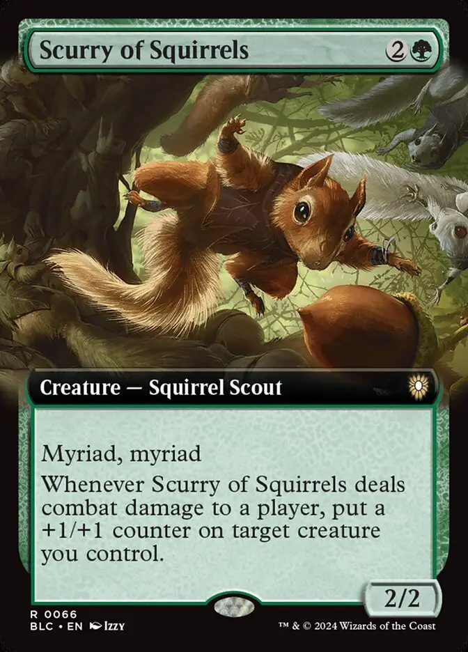 Scurry of Squirrels (Bloomburrow Commander)