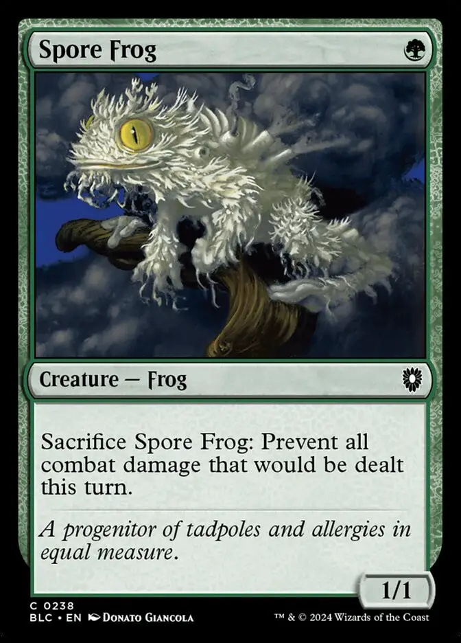 Spore Frog (Bloomburrow Commander)