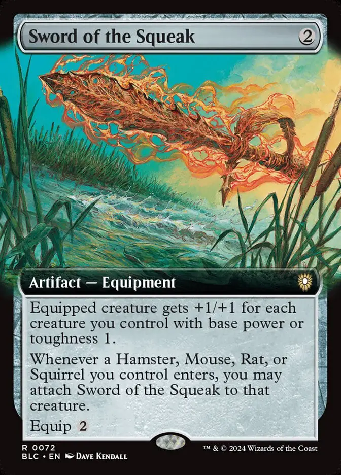 Sword of the Squeak (Bloomburrow Commander)