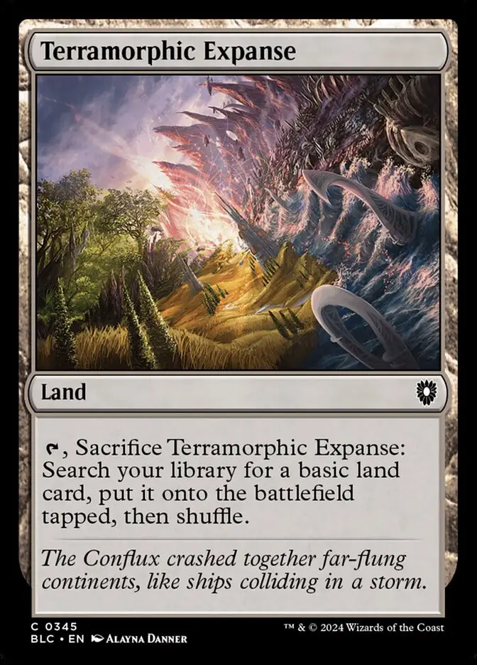 Terramorphic Expanse (Bloomburrow Commander)