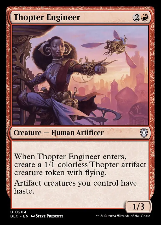 Thopter Engineer (Bloomburrow Commander)