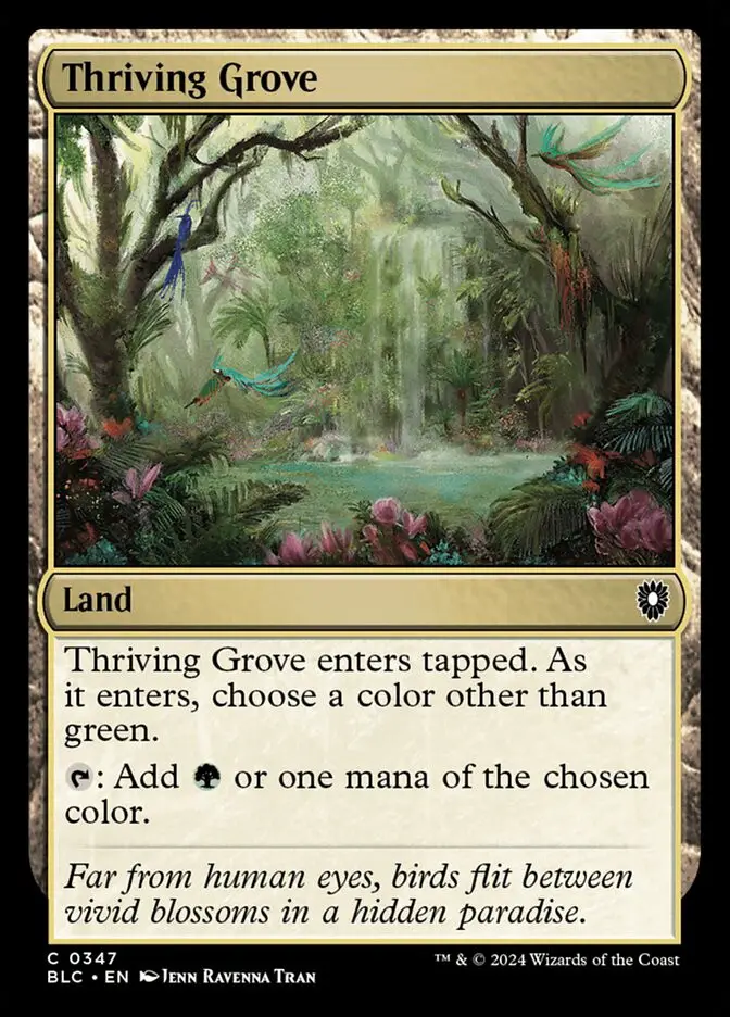 Thriving Grove (Bloomburrow Commander)