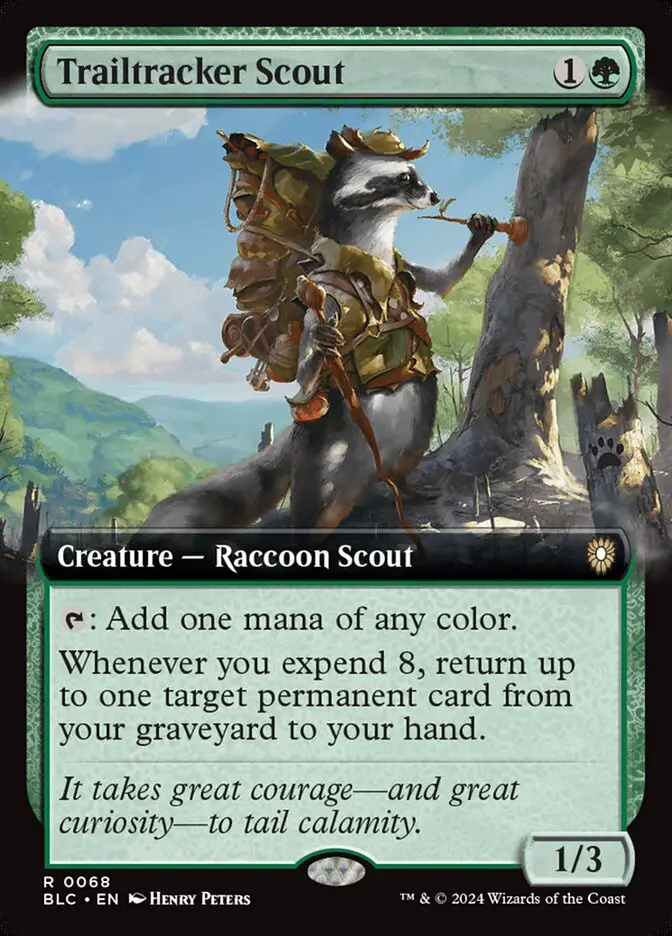 Trailtracker Scout (Bloomburrow Commander)