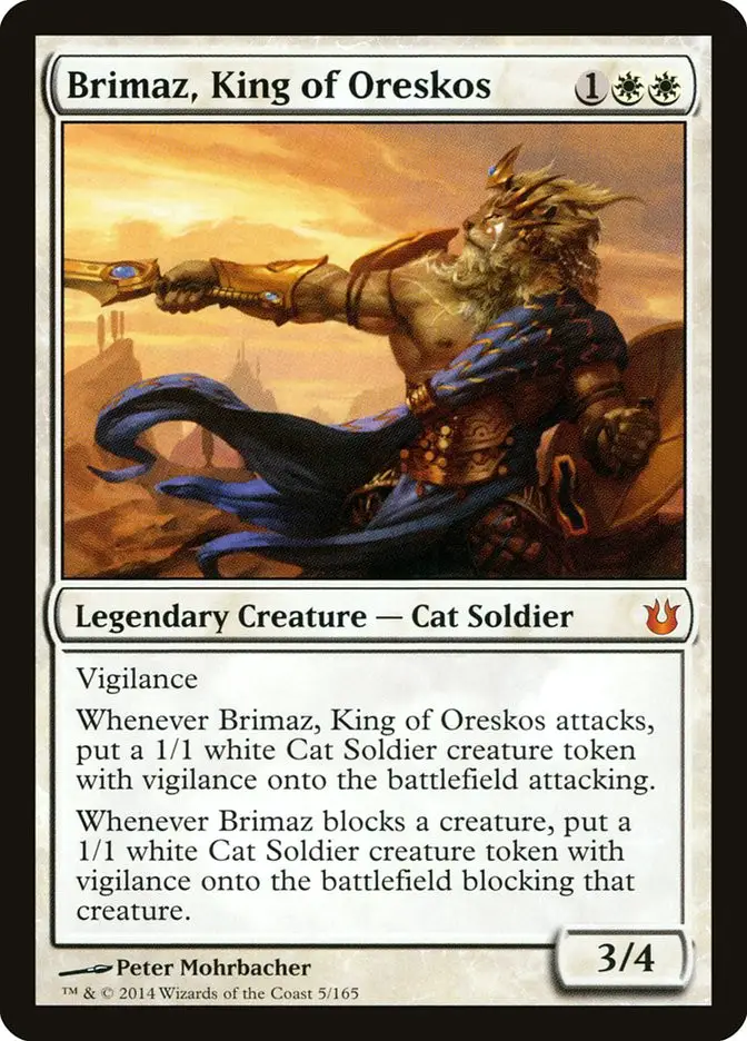 Brimaz  King of Oreskos (Born of the Gods)