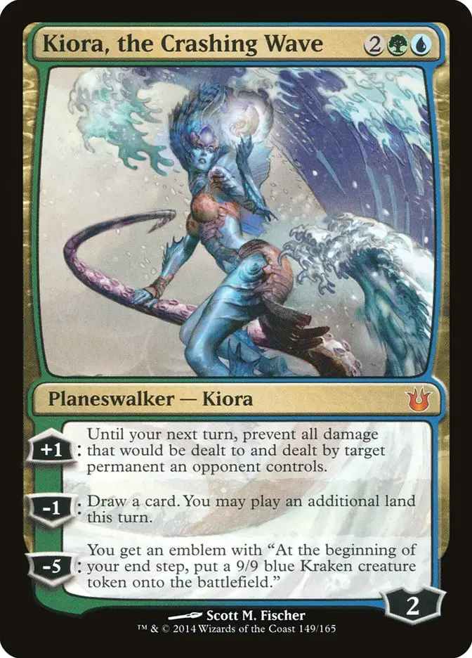 Kiora  the Crashing Wave (Born of the Gods)