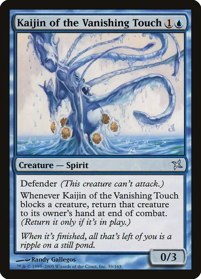 Kaijin of the Vanishing Touch (Betrayers of Kamigawa)