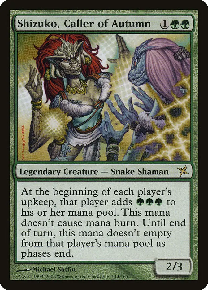 Shizuko  Caller of Autumn (Betrayers of Kamigawa)