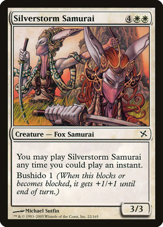 Silverstorm Samurai (Betrayers of Kamigawa)