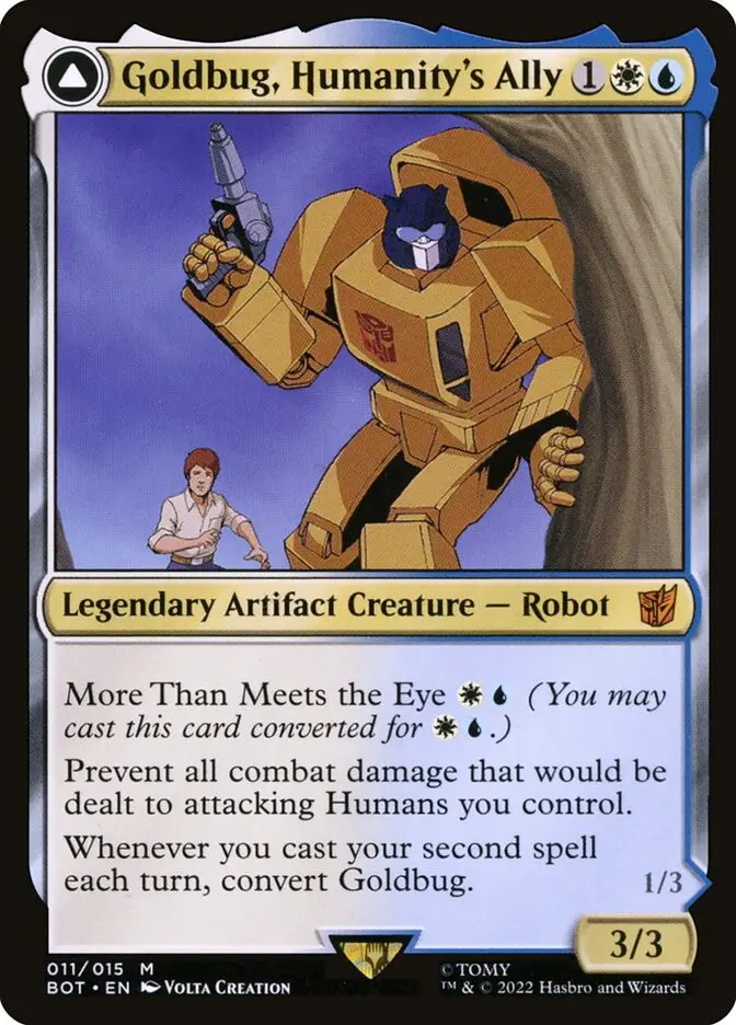 Goldbug  Humanity s Ally    Goldbug  Scrappy Scout (Transformers)