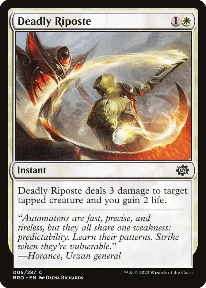 Deadly Riposte (The Brothers