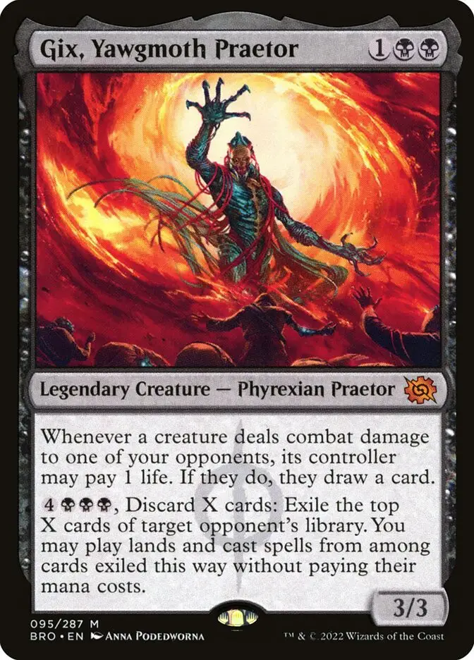 Gix  Yawgmoth Praetor (The Brothers