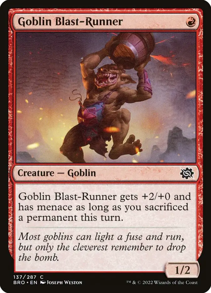 Goblin Blast Runner (The Brothers