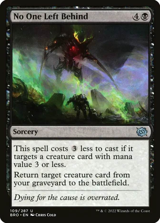 No One Left Behind (The Brothers