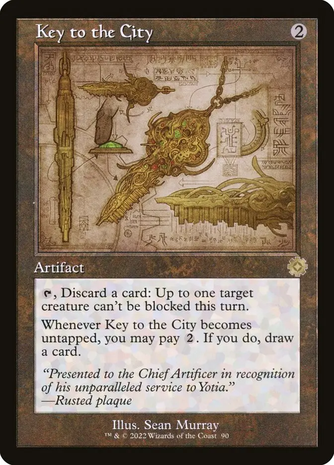 Key to the City • Artifact (The Brothers' War Retro Artifacts) MTG Assist