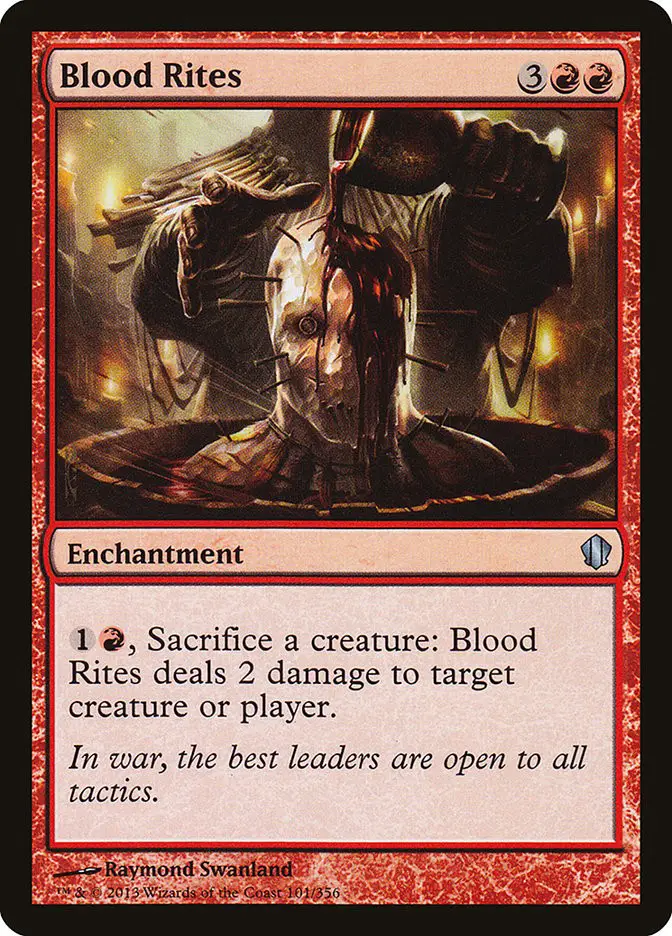 Blood Rites (Commander 2013)