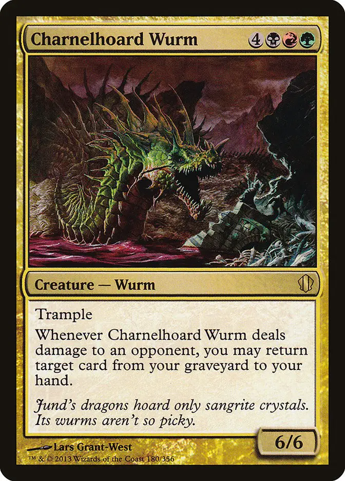 Charnelhoard Wurm (Commander 2013)