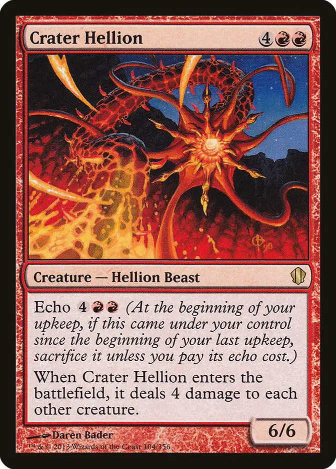 Crater Hellion (Commander 2013)