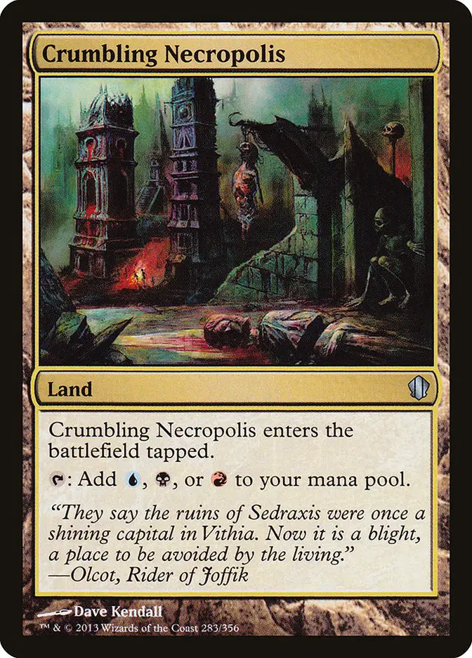 Crumbling Necropolis (Commander 2013)