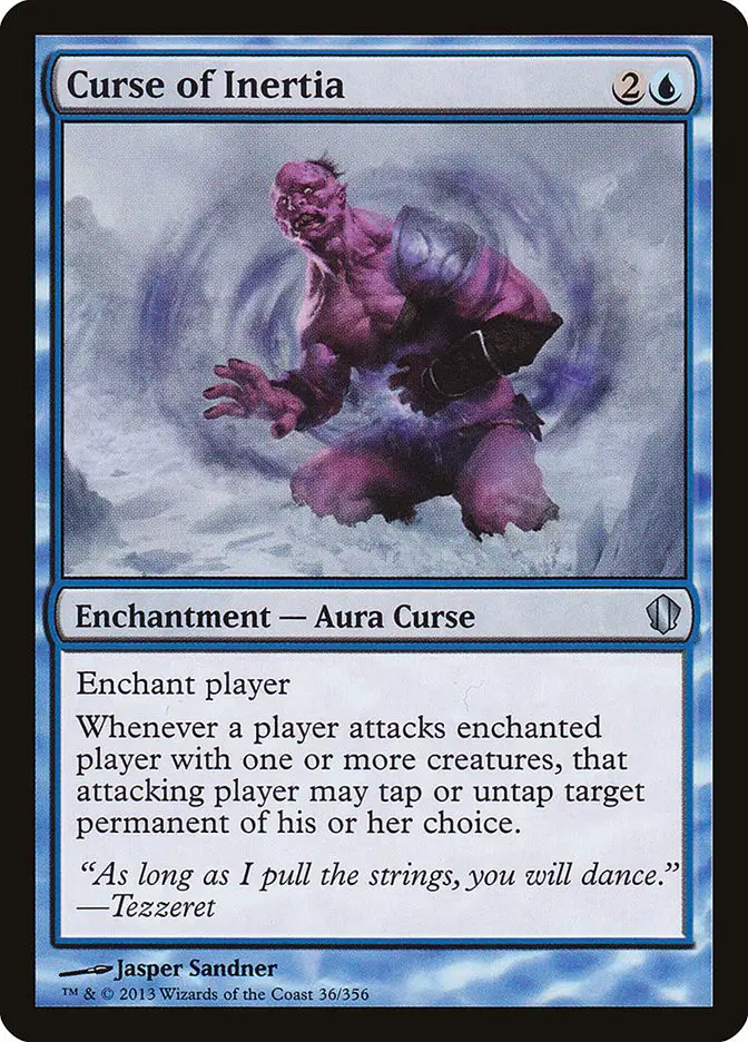Curse of Inertia (Commander 2013)