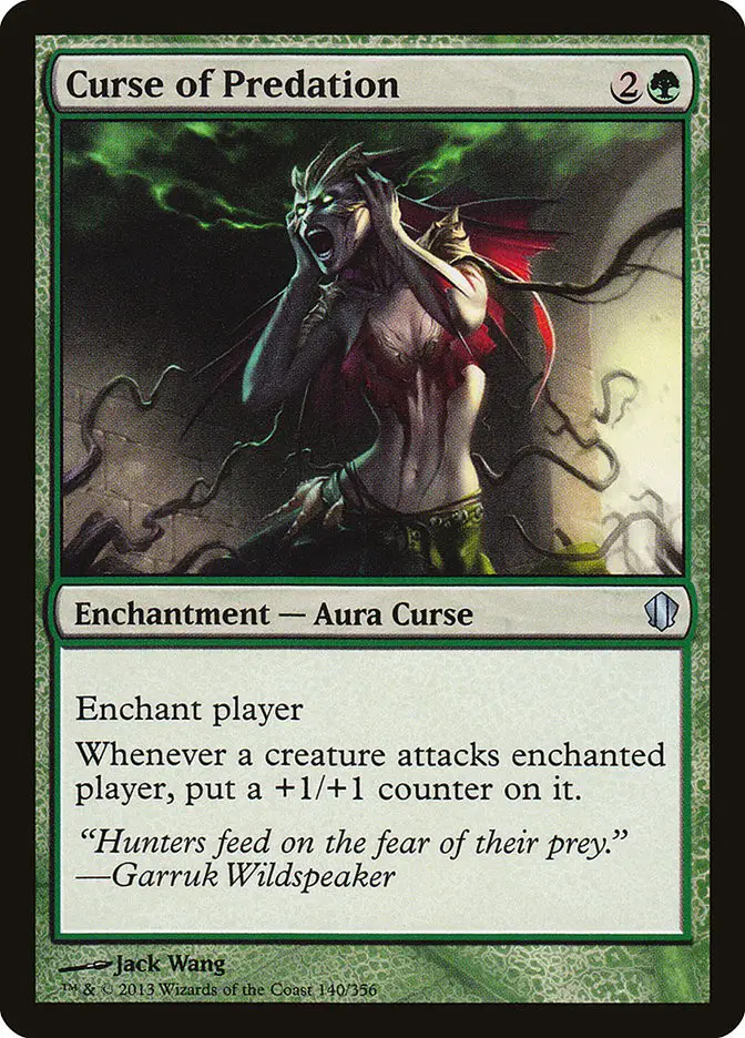 Curse of Predation (Commander 2013)