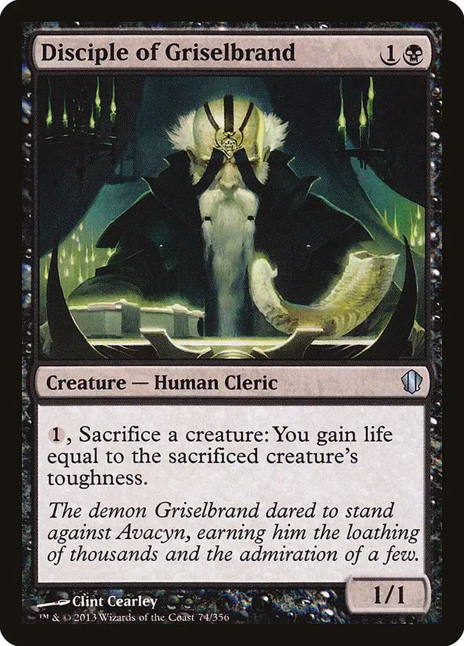 Disciple of Griselbrand (Commander 2013)