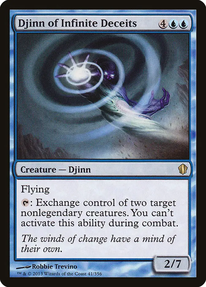 Djinn of Infinite Deceits (Commander 2013)