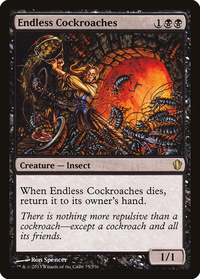 Endless Cockroaches (Commander 2013)